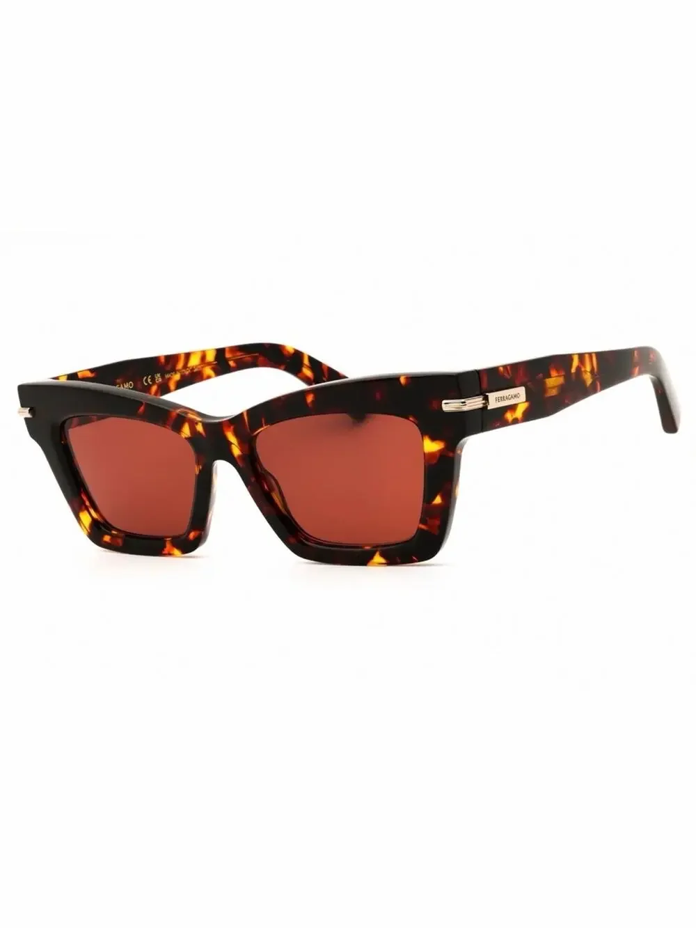 NEW!! Salvatore Ferragamo SF2031S 242 Tortoiseshell Women’s Sunglasses Authentic